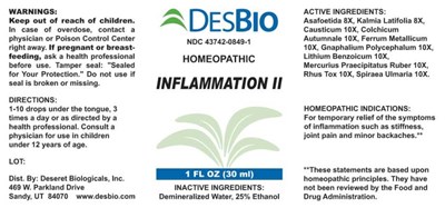Inflammation Ii (Dsrt86 Inflammation Ii 1 19 18)